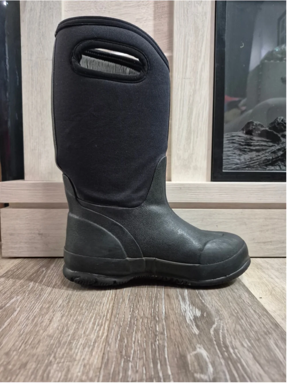 Bogs Classic High Waterproof Rain & Snow Boots 1 (Big kid( Black